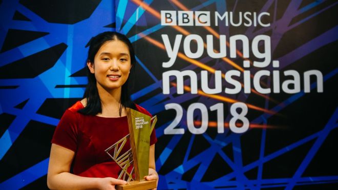 Lauren Zhang, winner of the BBC Young Musician Award 2018