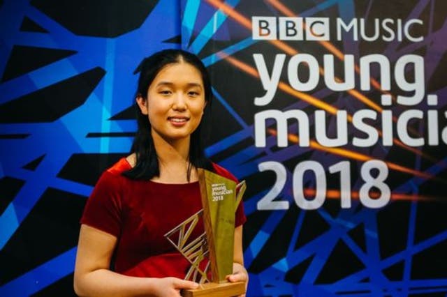 Lauren Zhang, winner of the BBC Young Musician Award 2018