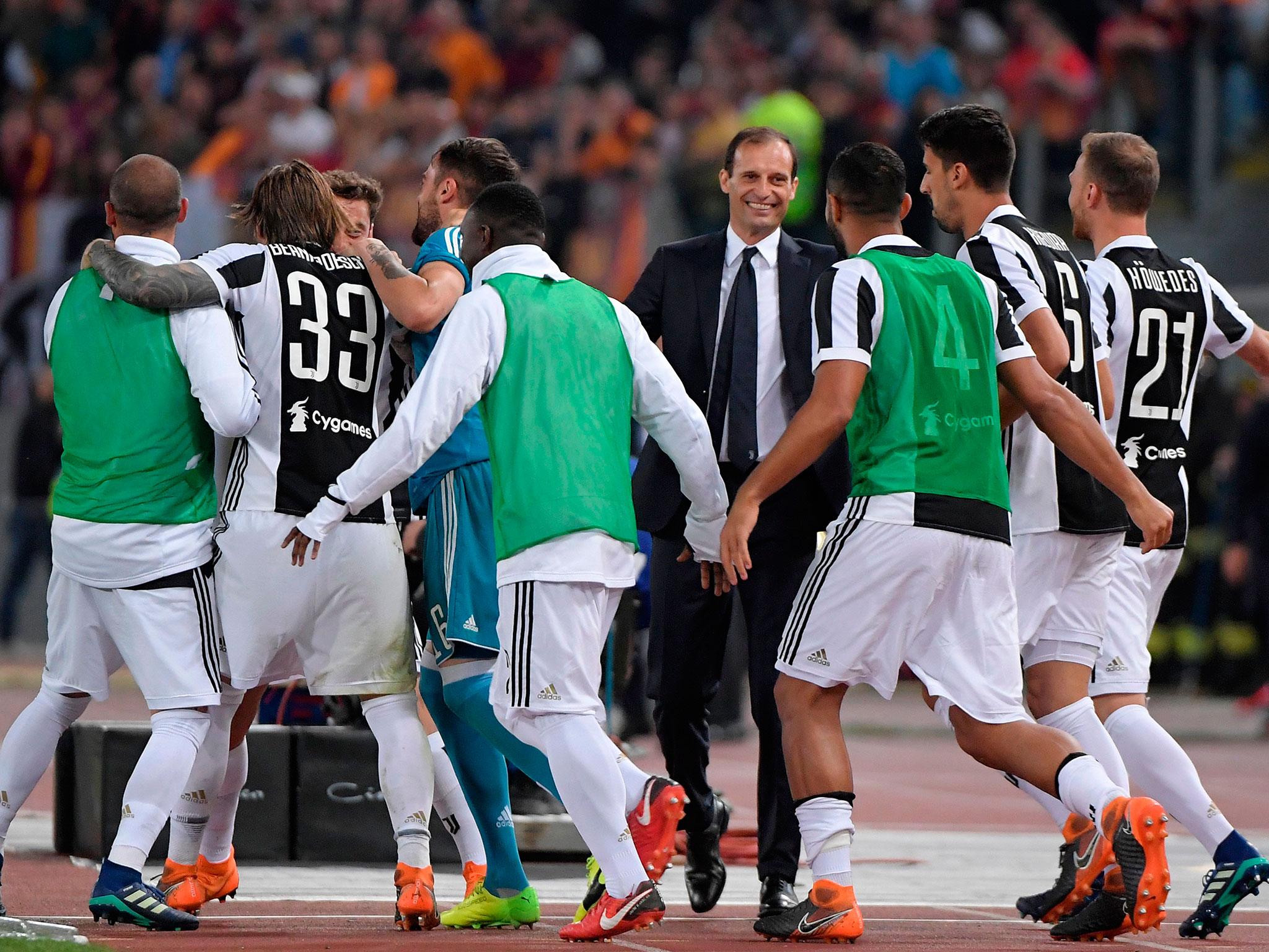 Allegri is set to stay at Juventus