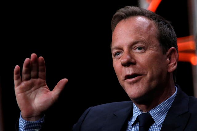 Kiefer Sutherland stars as an inexperienced US President in the drama