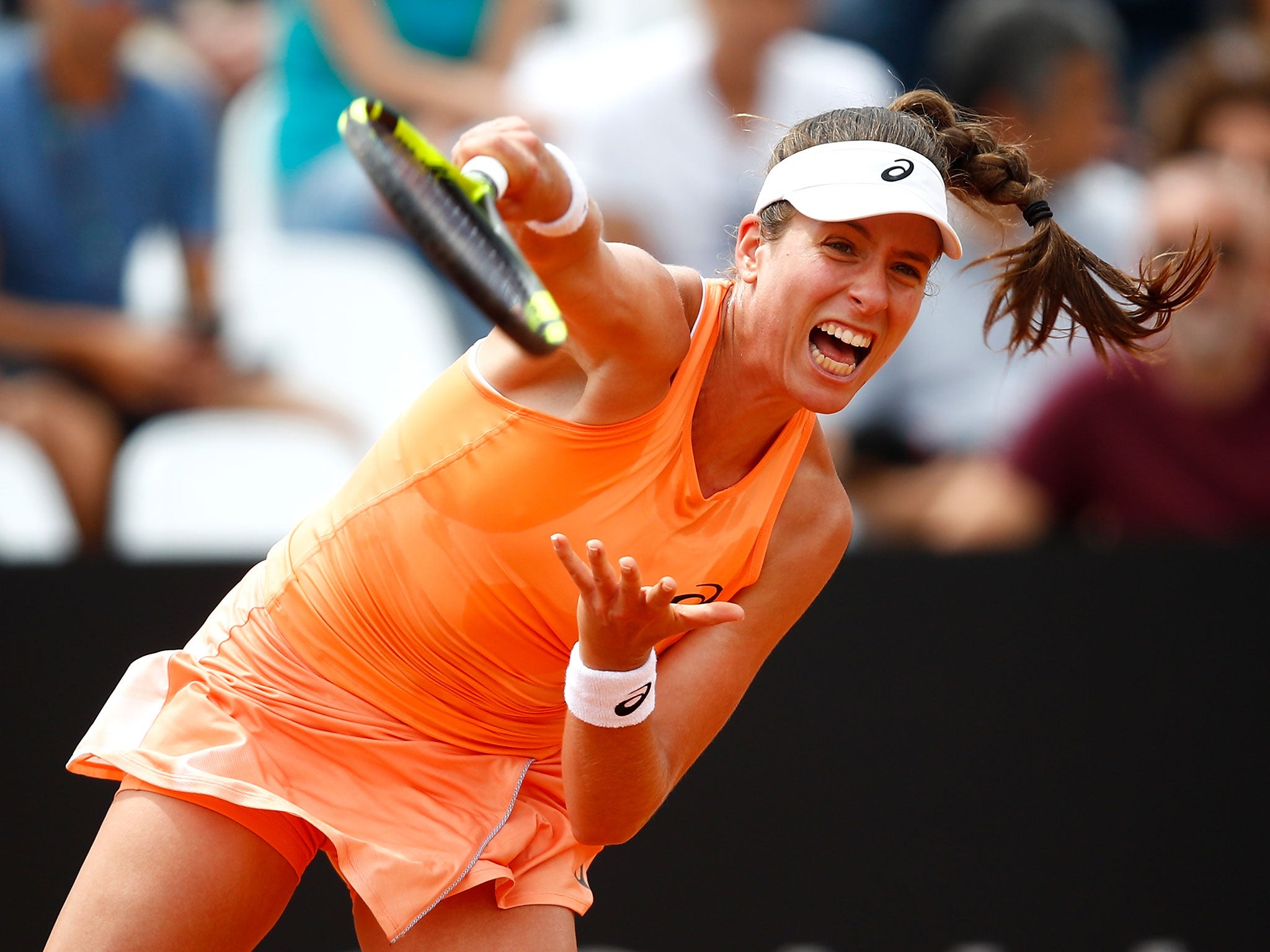 Johanna Konta and Kyle Edmund through to Italian Open round of 16