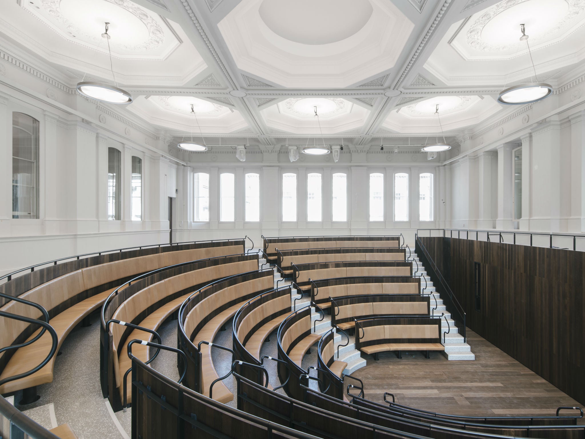 Inside the new Benjamin West Lecture Theatre