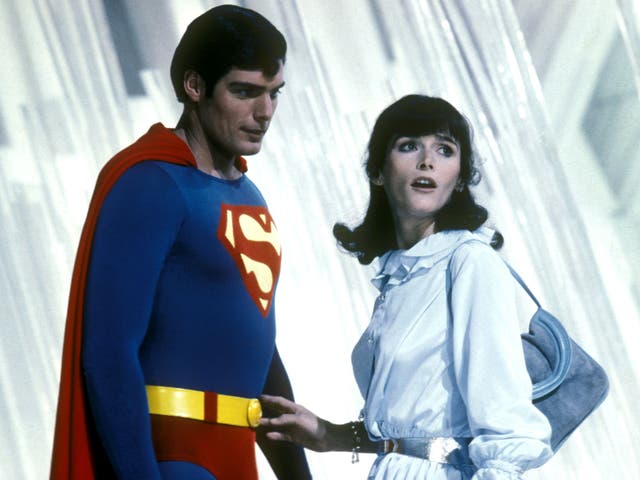 Kidder recalled annoying Reeve, with whom she is pictured in ‘Superman II’, by reading in between takes rather than staying in character