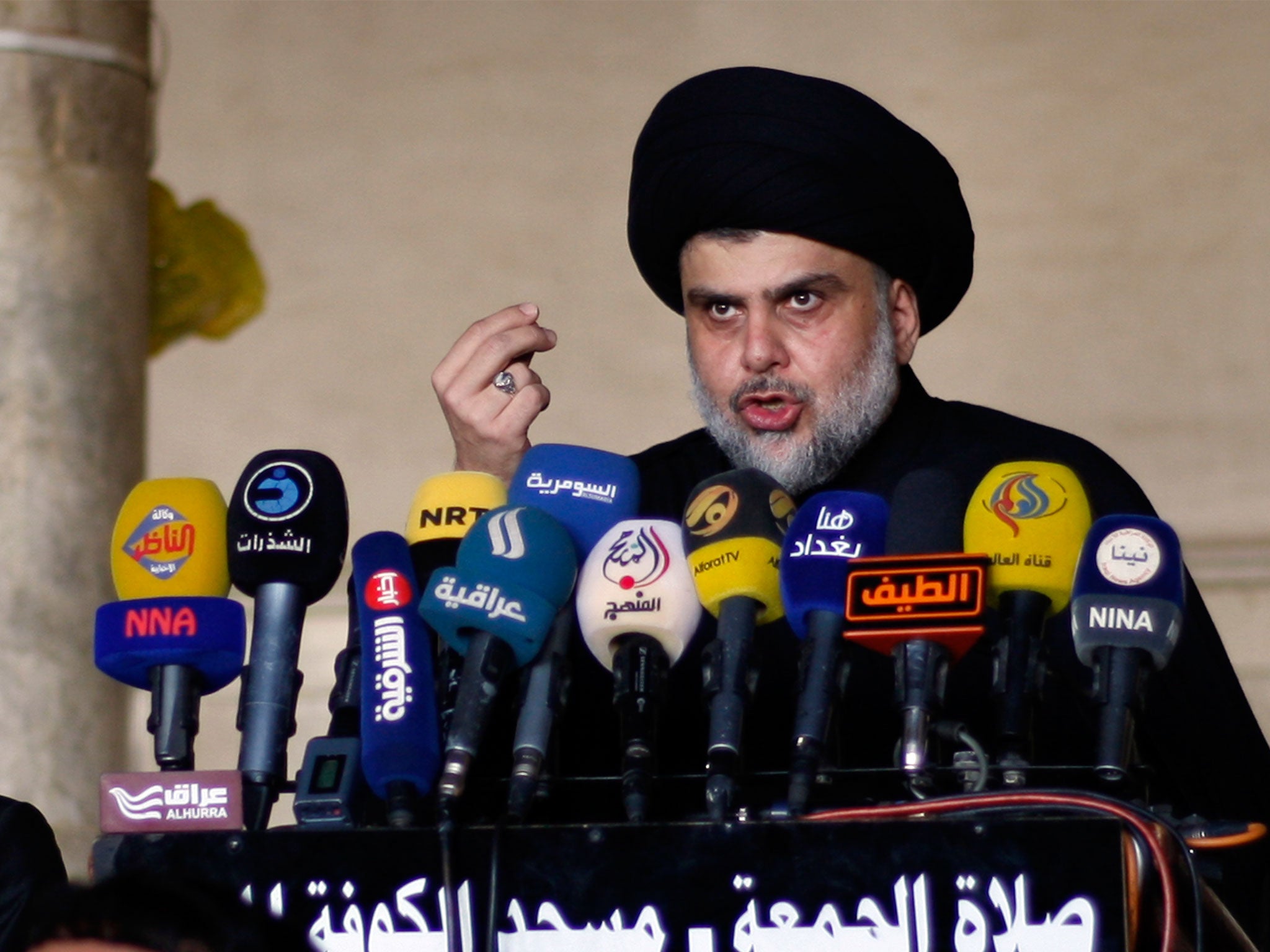 Cleric Moqtada al-Sadr is on course to pick Iraq's next prime minister