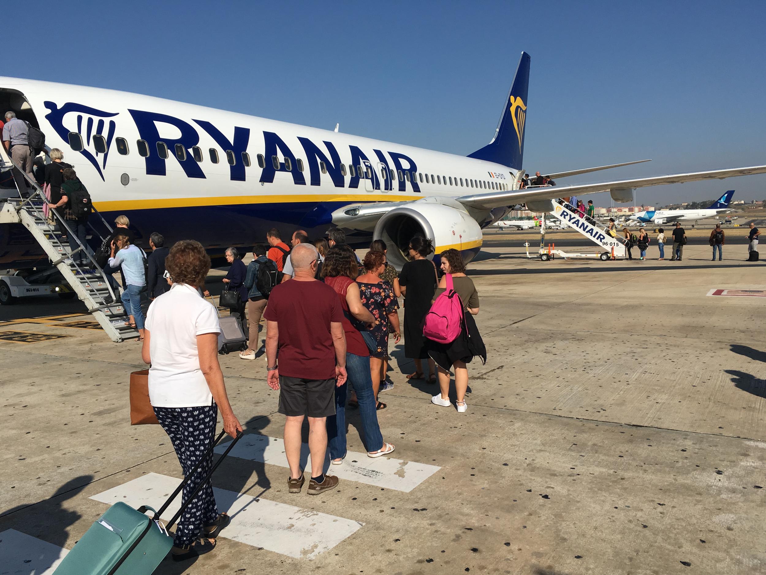 Ryanair charges up to four times the cost of an adult ticket for an infant place