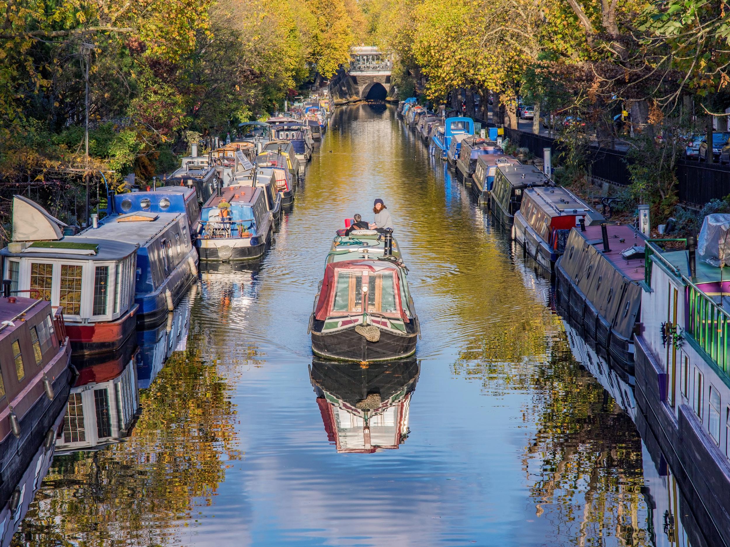 An estimated ten per cent of London's canal boat community use some type of composting toilet