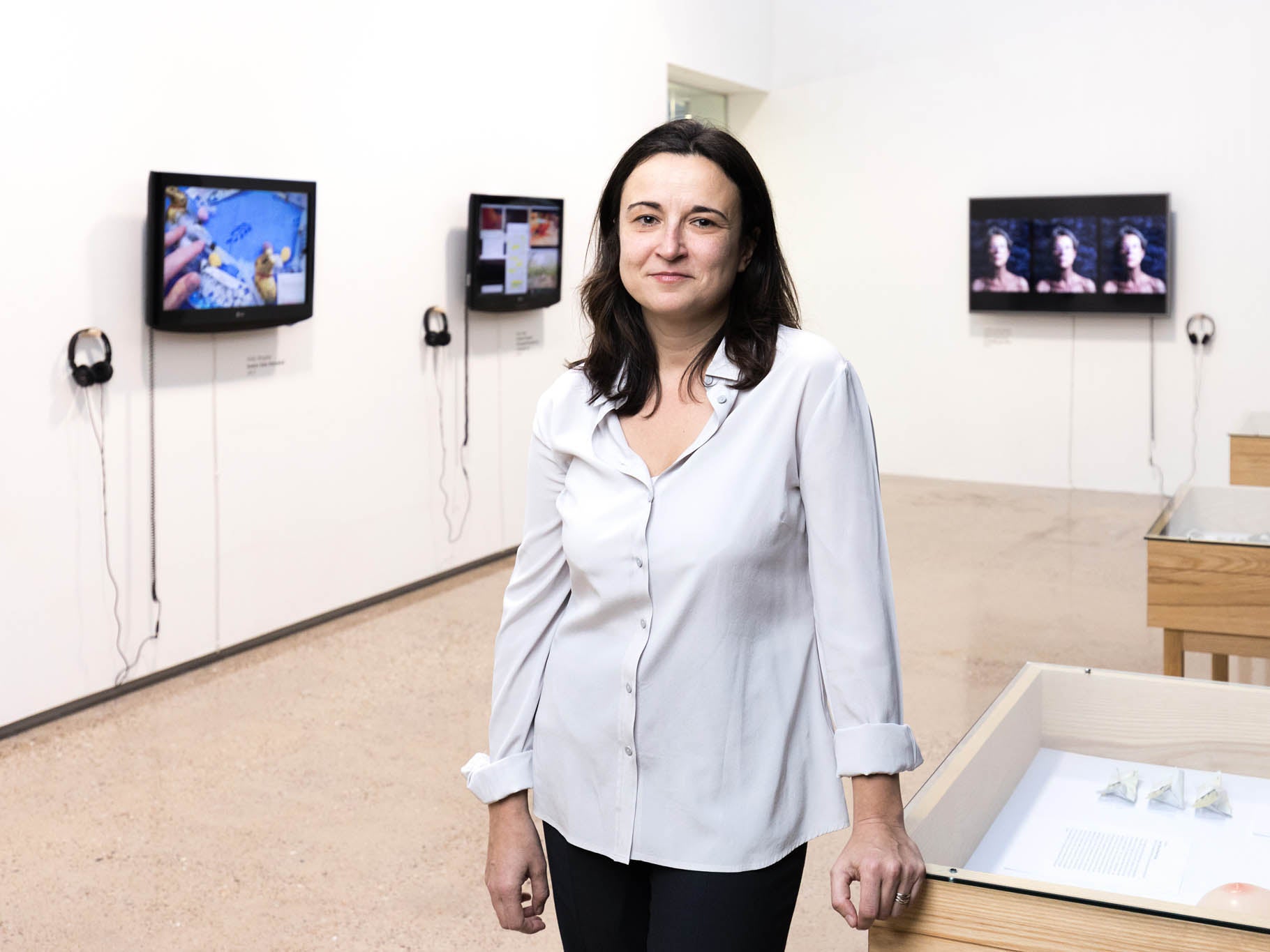 Dr Chiara Beccalossi, director of the Transitional States exhibition