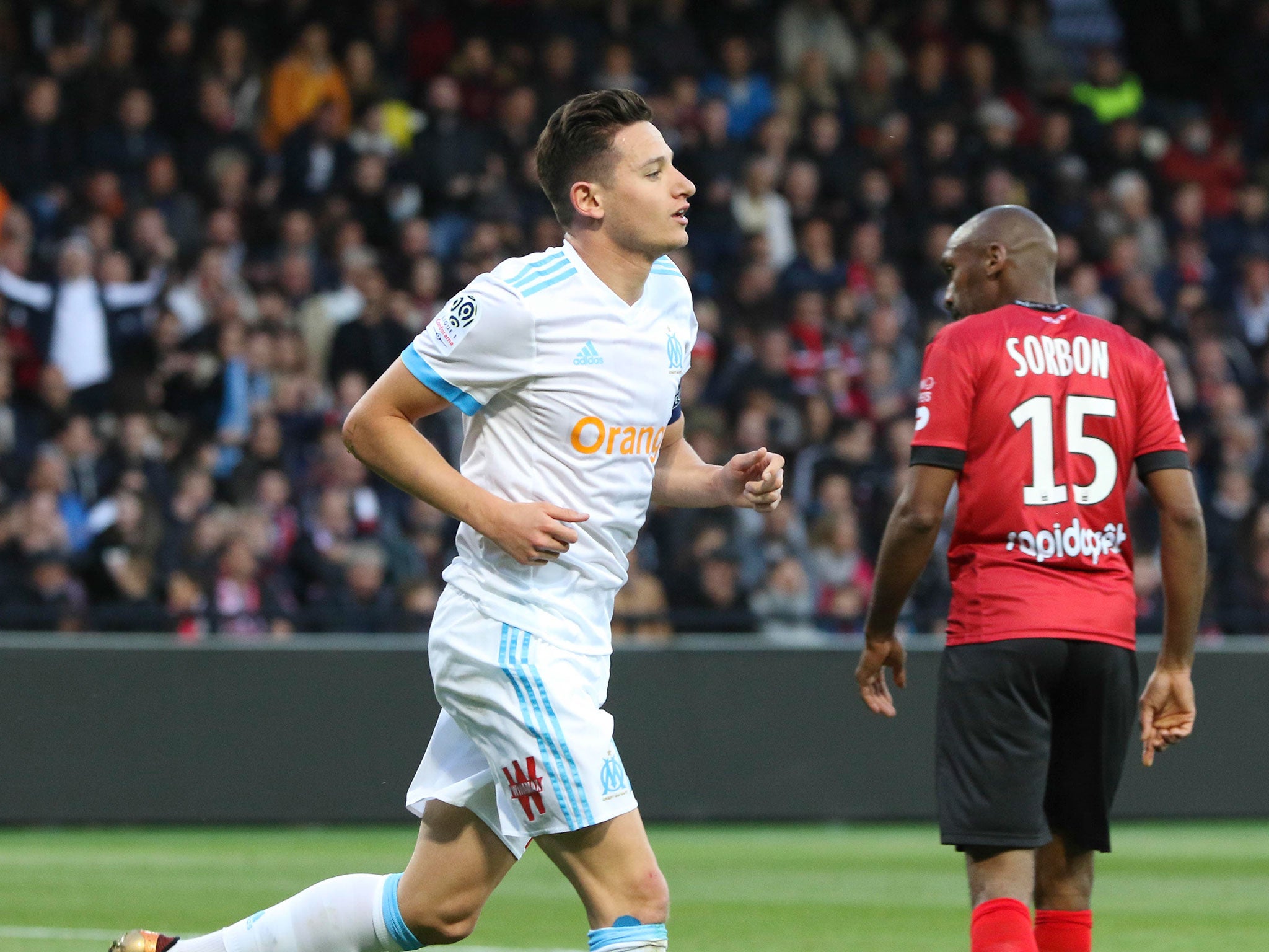 Florian Thauvin has scored 26 goals and supplied 17 assists this season for OM