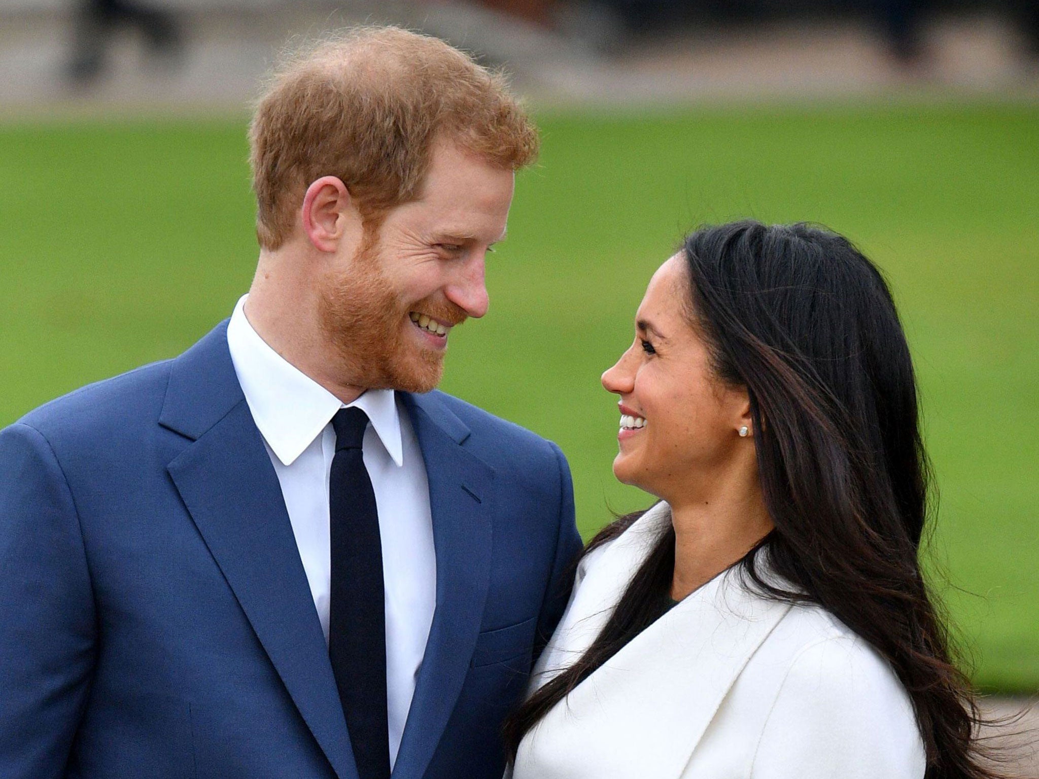 <p>Prince Harry and Meghan Markle</p>