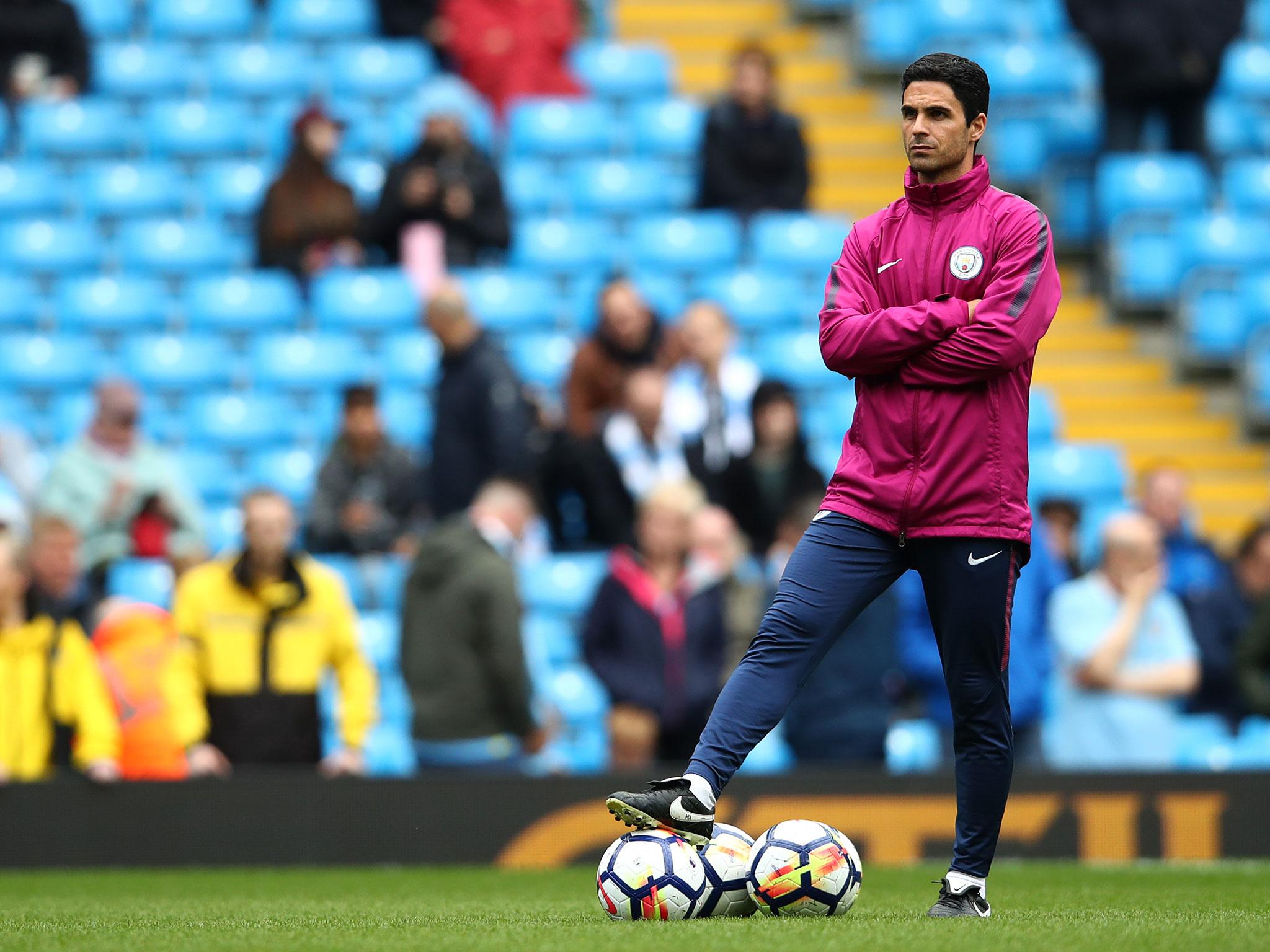 Arteta is currently favourite to take over at Arsenal