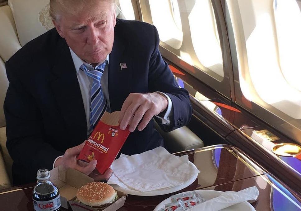 Image result for Trump: 'They want to take away your hamburgers'