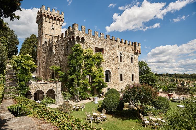 Castello di Vincigliata, Tuscany, makes a romantic wedding backdrop