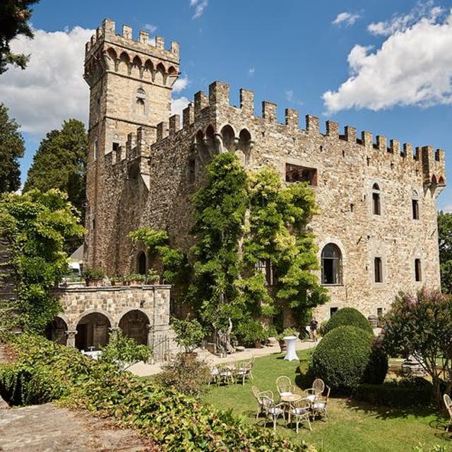 Castello di Vincigliata, Tuscany, makes a romantic wedding backdrop
