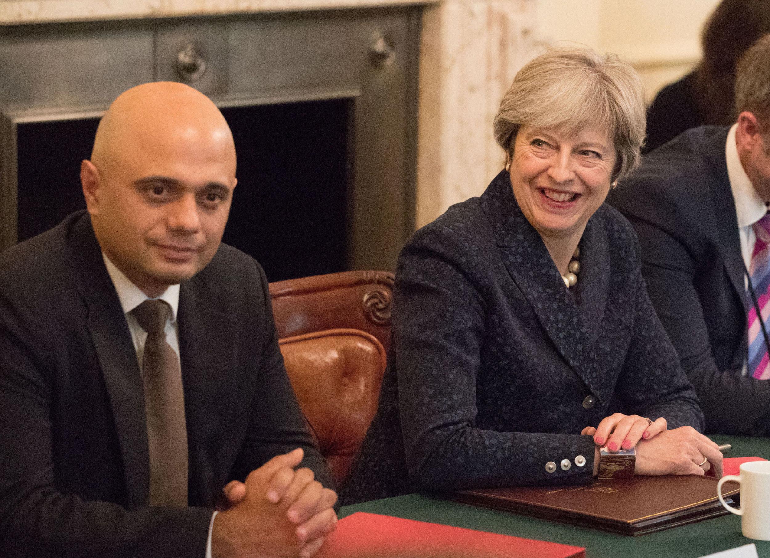 Sajid Javid has publicly called for police to be given more resources in an upcoming government spending review