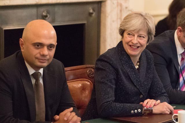 Sajid Javid has publicly called for police to be given more resources in an upcoming government spending review 