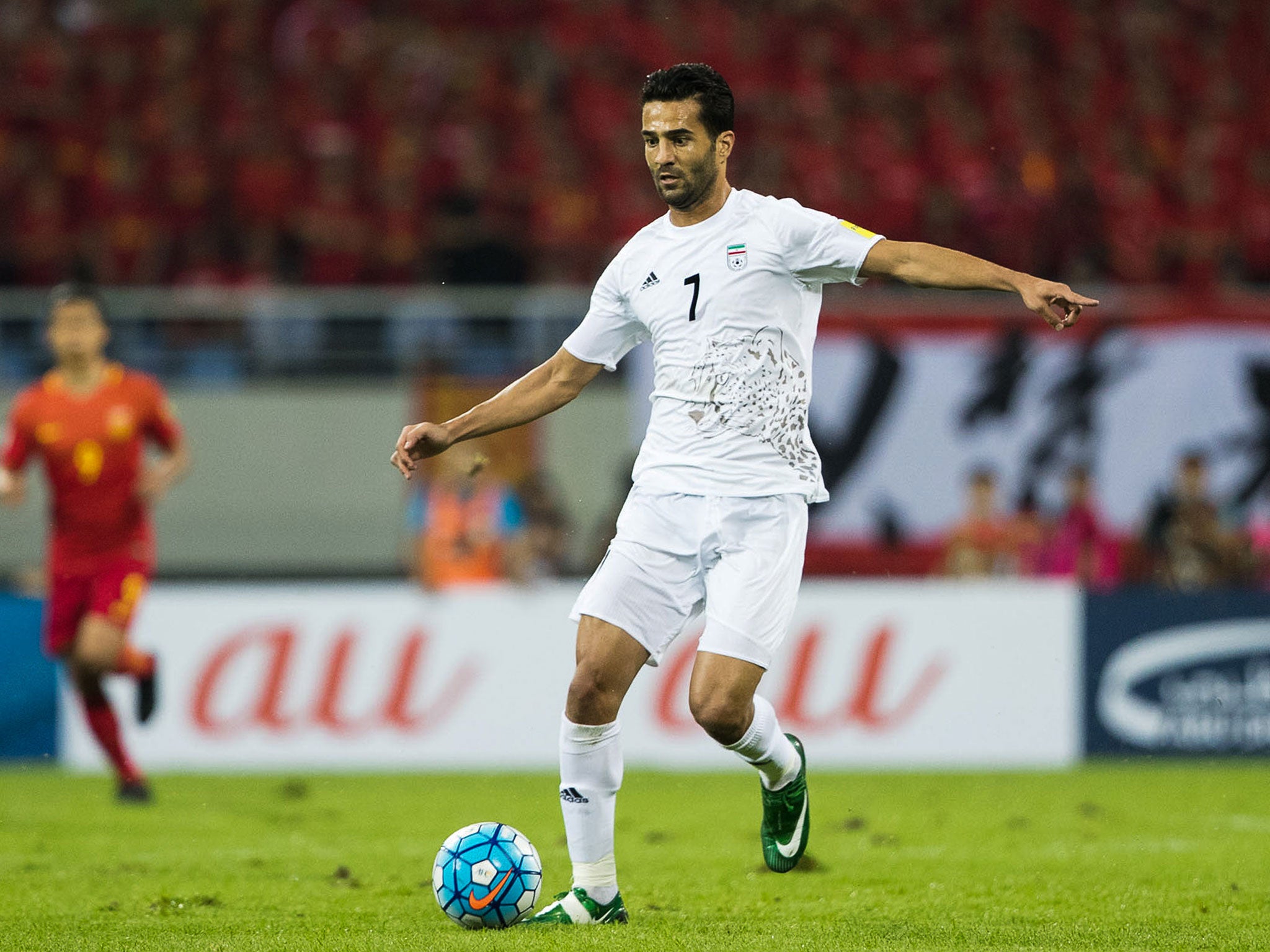 Masoud Shojaei has been named in Iran's provisional squad for the World Cup