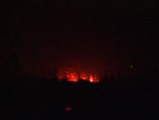 Lava spews from fissure after Kilauea eruption