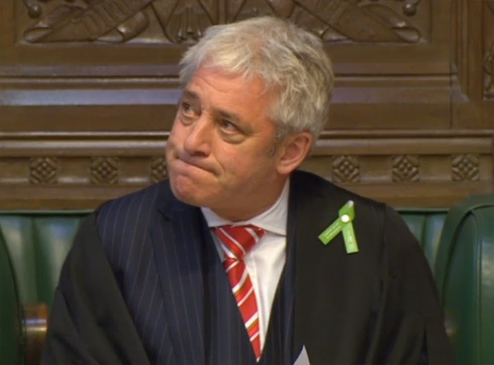 MPs believe that Speaker John Bercow would be more likely to stand up to the government, and give backbenchers in all parties and the Labour opposition a fair chance to fully debate a Brexit agreement