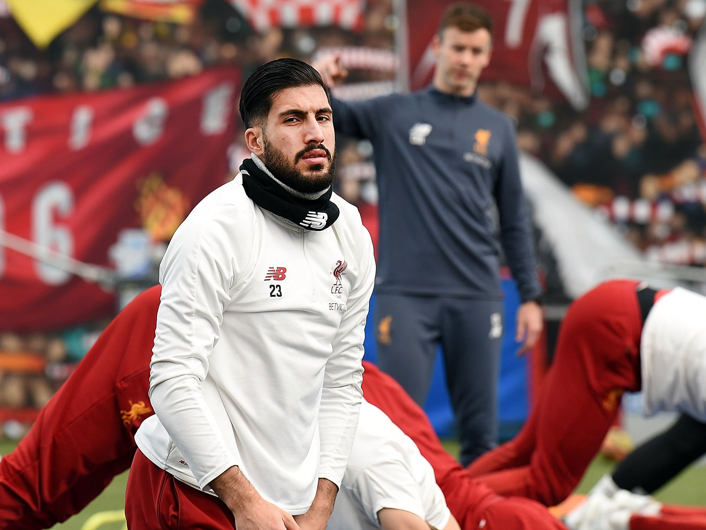 Emre Can has not played since suffering a back injury in March