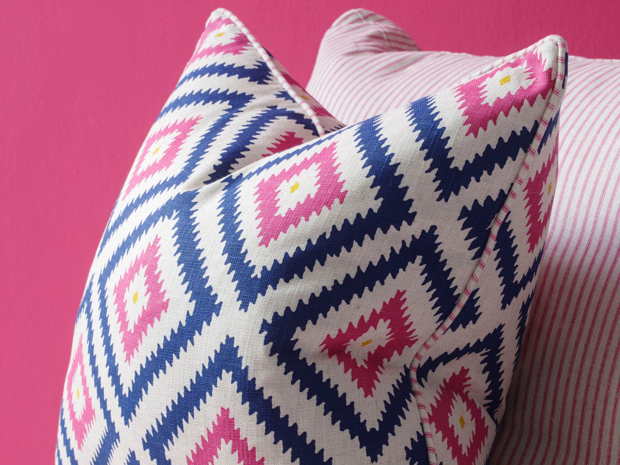The Volcano fabric was inspired by the legends of fire gods and imagery from volcanic landscapes (Andrew Martin)