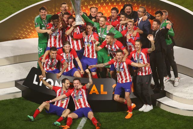 It is the third time Atletico have won the trophy