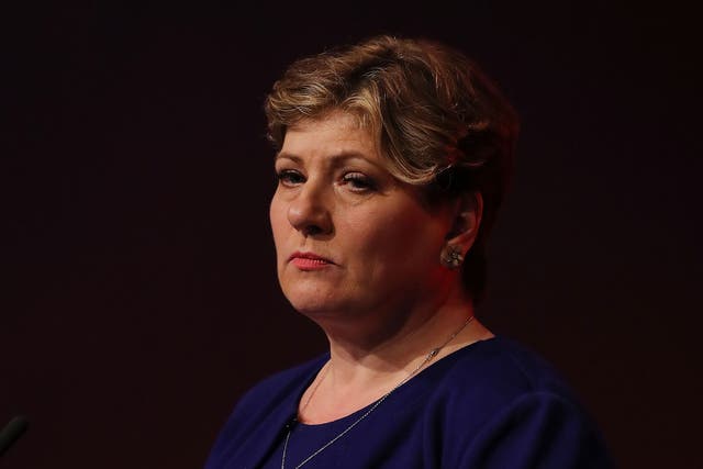 Labour's shadow foreign secretary Emily Thornberry