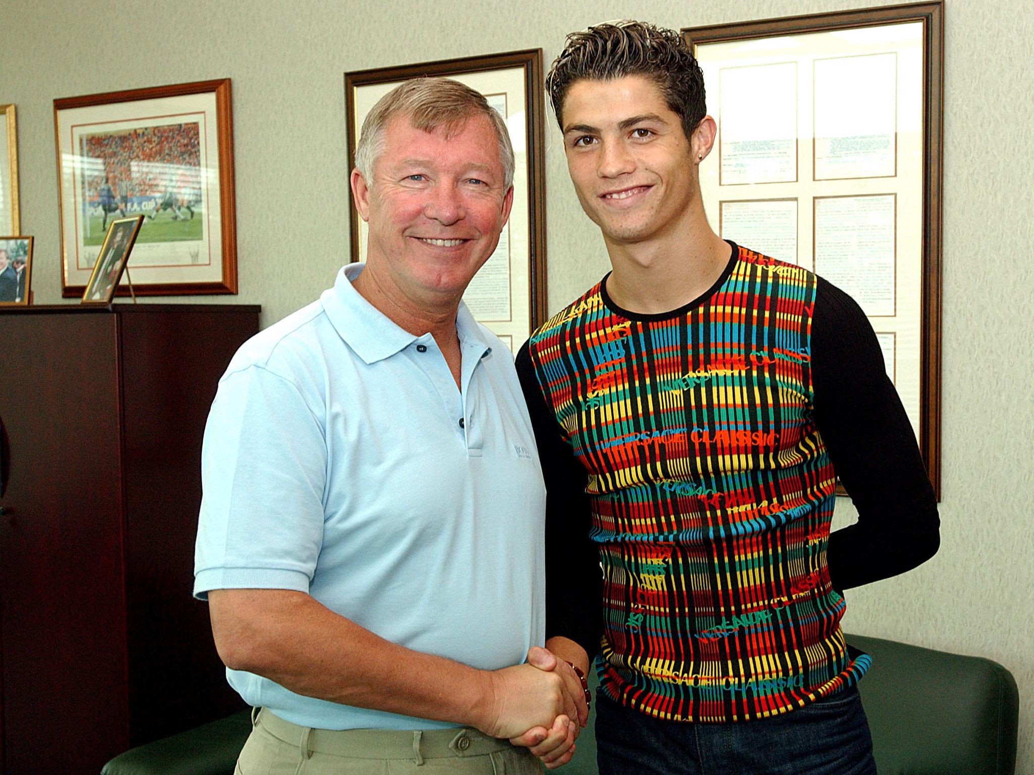 United signed Ronaldo in 2003 and the rest is history