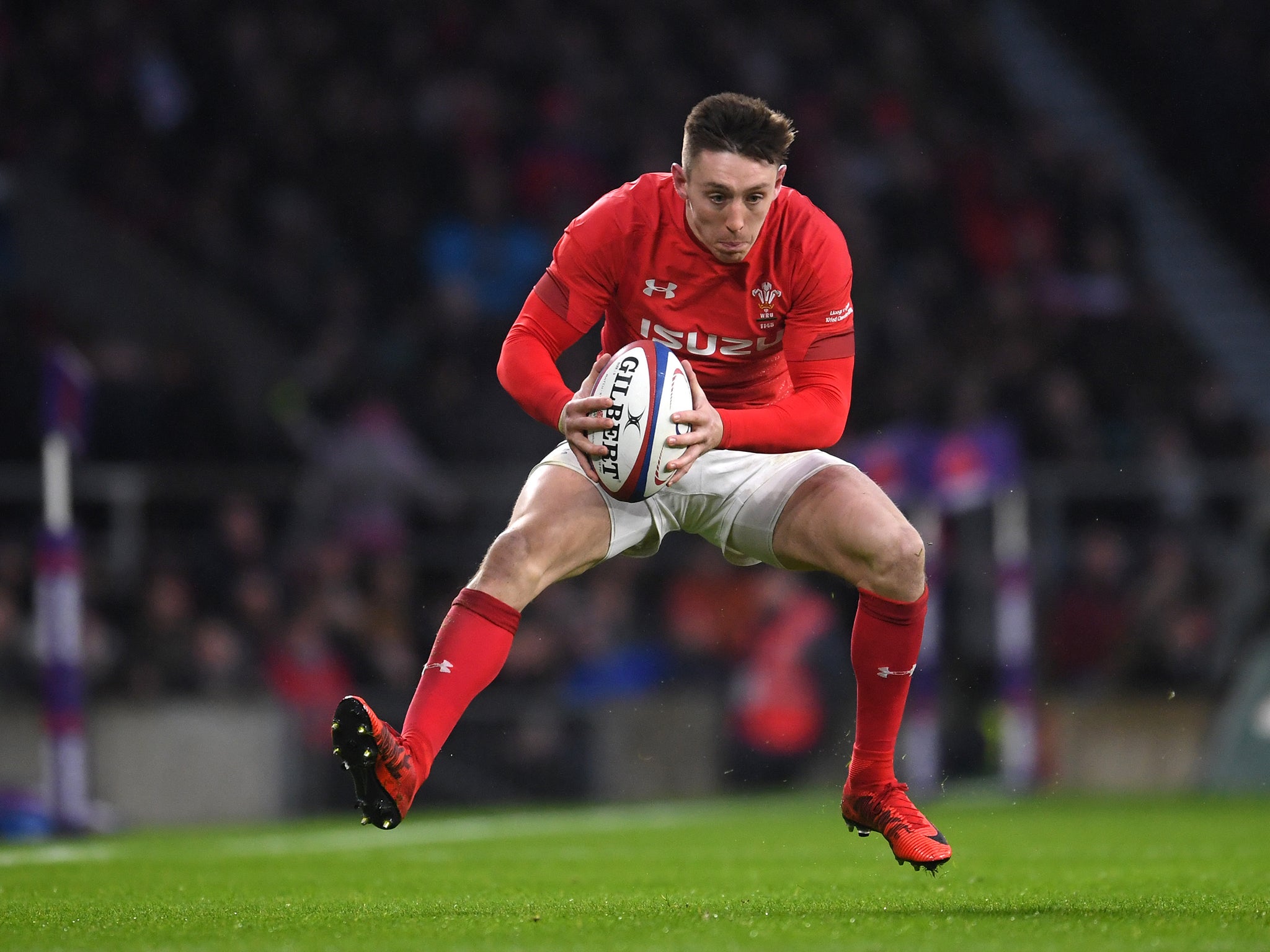 Josh Adams is one of three players now unavailable for Wales' Test against South Africa