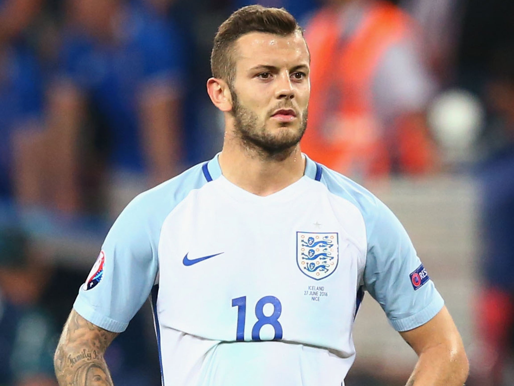 Jack Wilshere deals with his England World Cup squad snub with humour