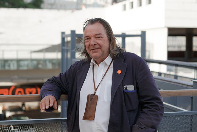 Will Alsop in 2015 at the 'Supercity and bureaucracy in architecture' lecture in Moscow 