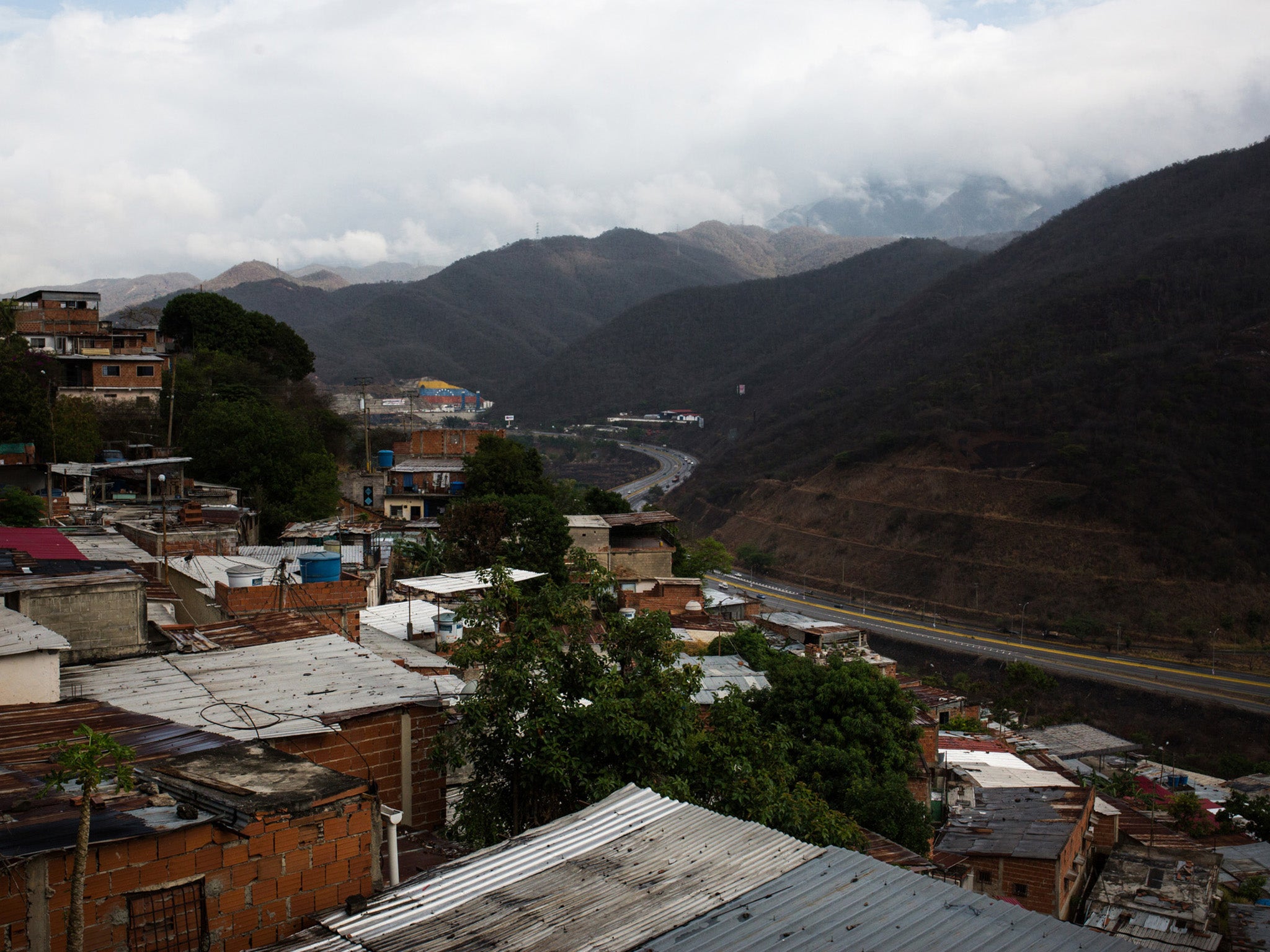 The road to Caracas – where cargo trucks have become a novel way of travel