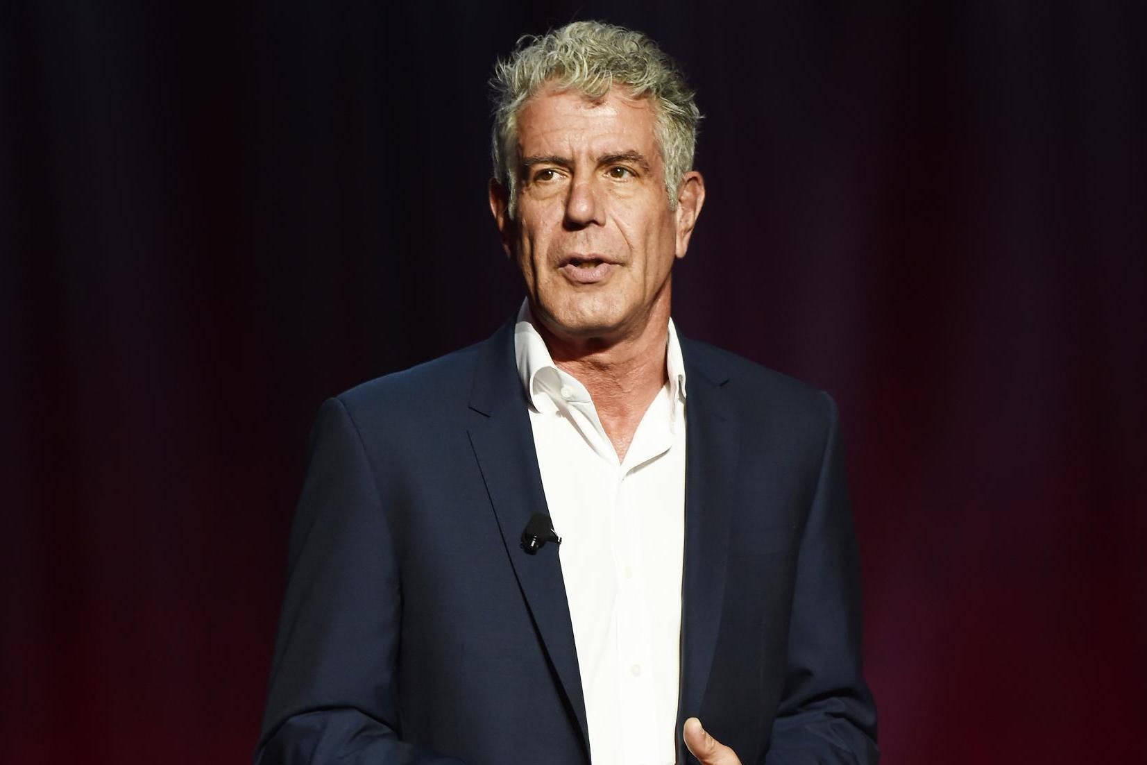 Anthony Bourdain shares his tips for finding the best restaurant (Getty)
