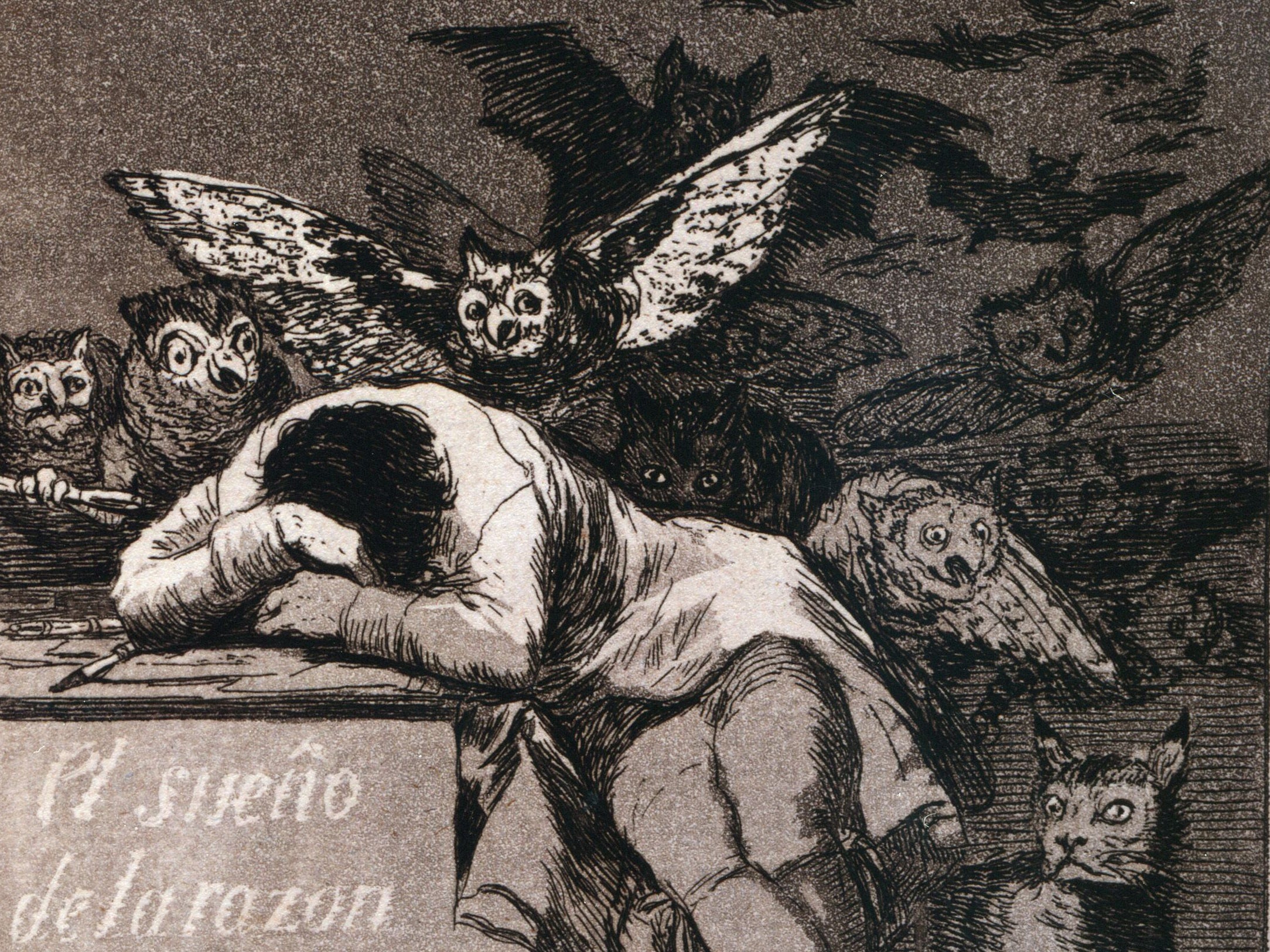 ‘The Sleep of Reason Produces Monsters’ by Francisco Goya