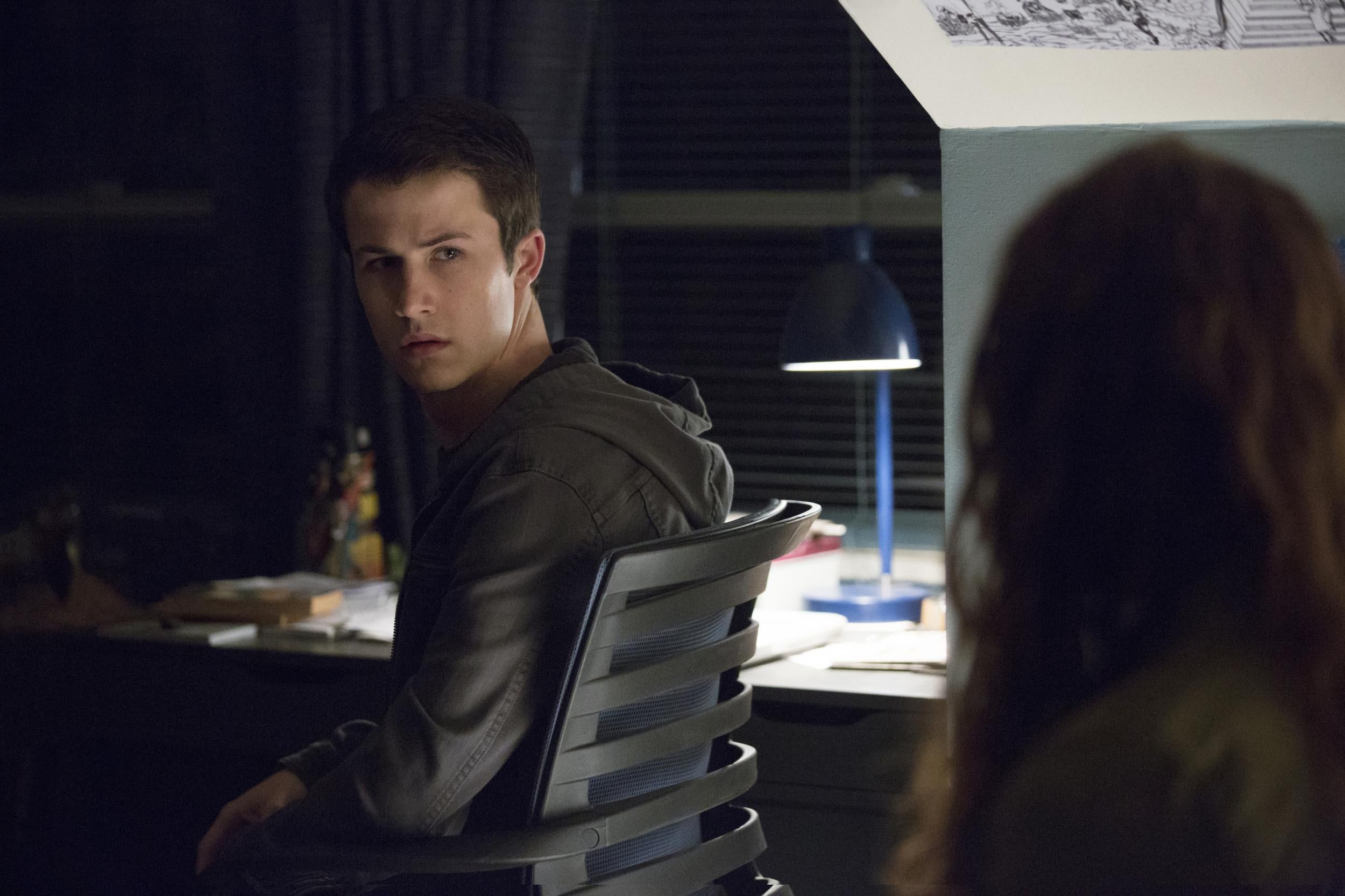 Clay, played by Dylan Minnette