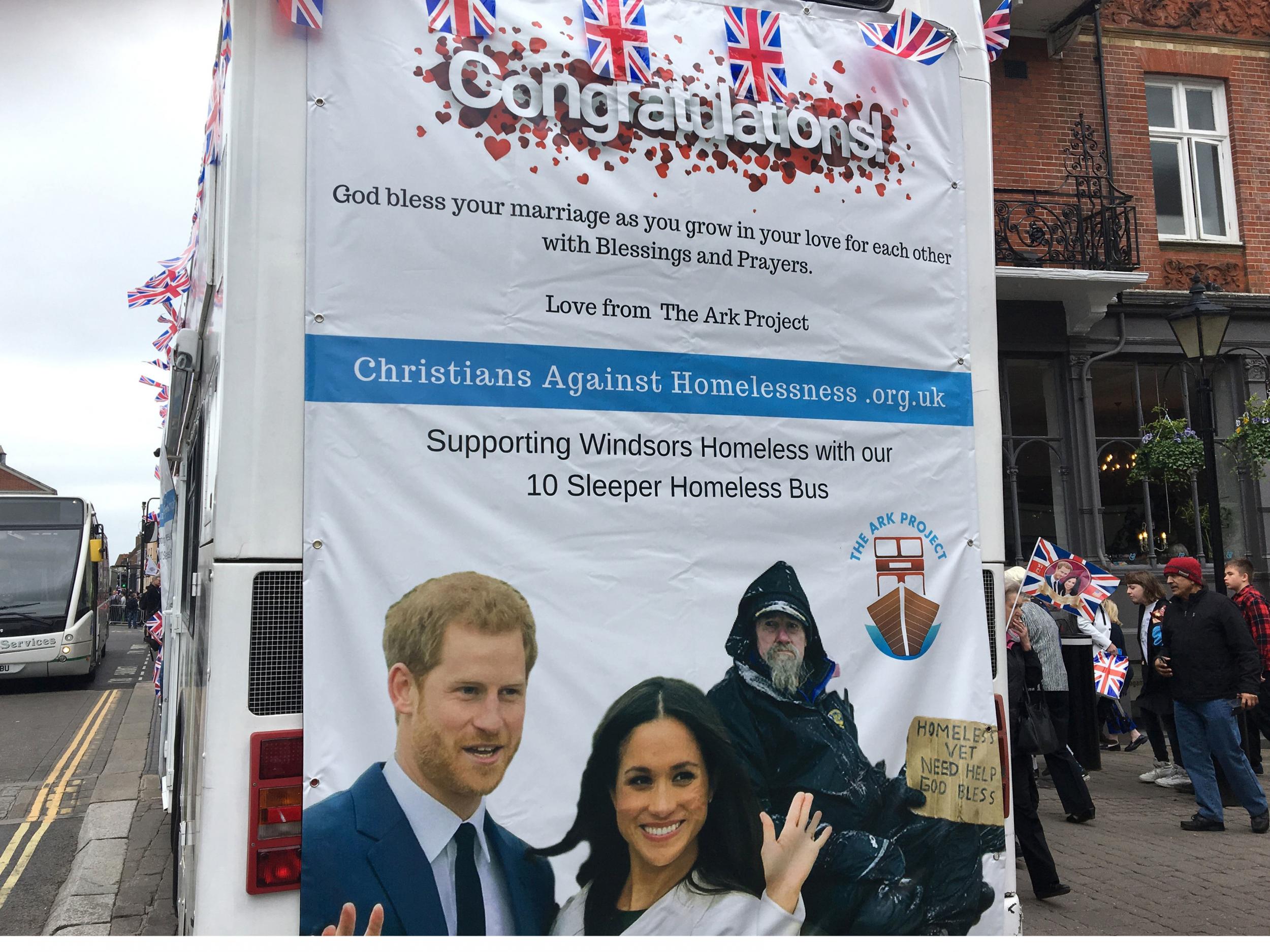 Charity enraged after police impound rough sleepers&apos; bus ahead of royal wedding