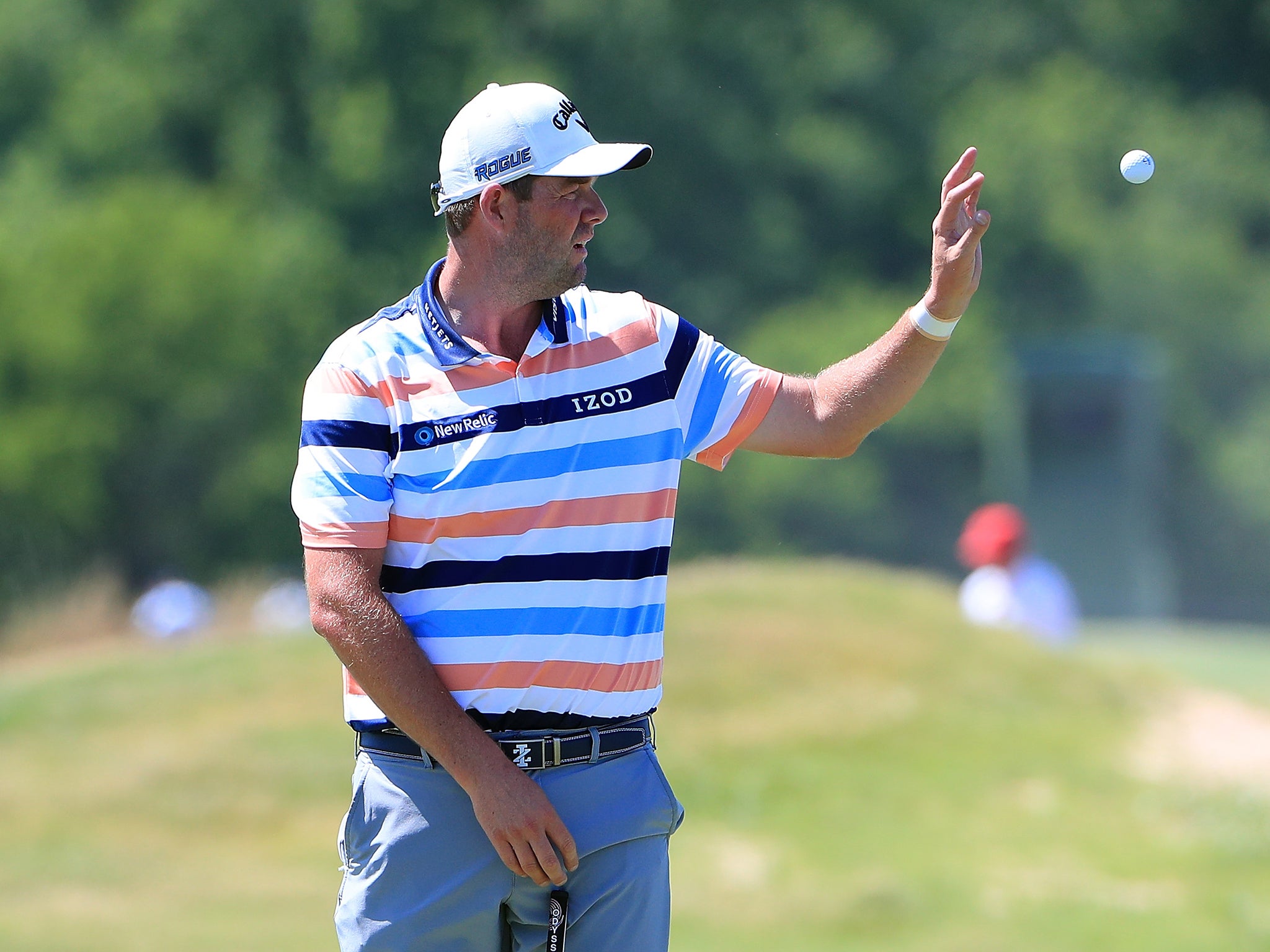 Leishman avoided carding any bogeys on his way to a 10-under 61