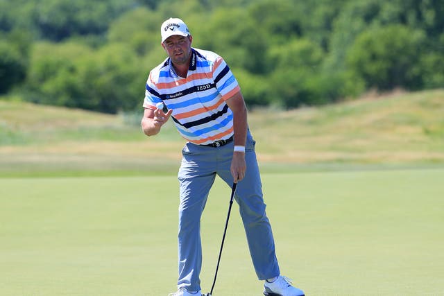 Marc Leishman leads the AT&T Byron Nelson by three shots following the first round