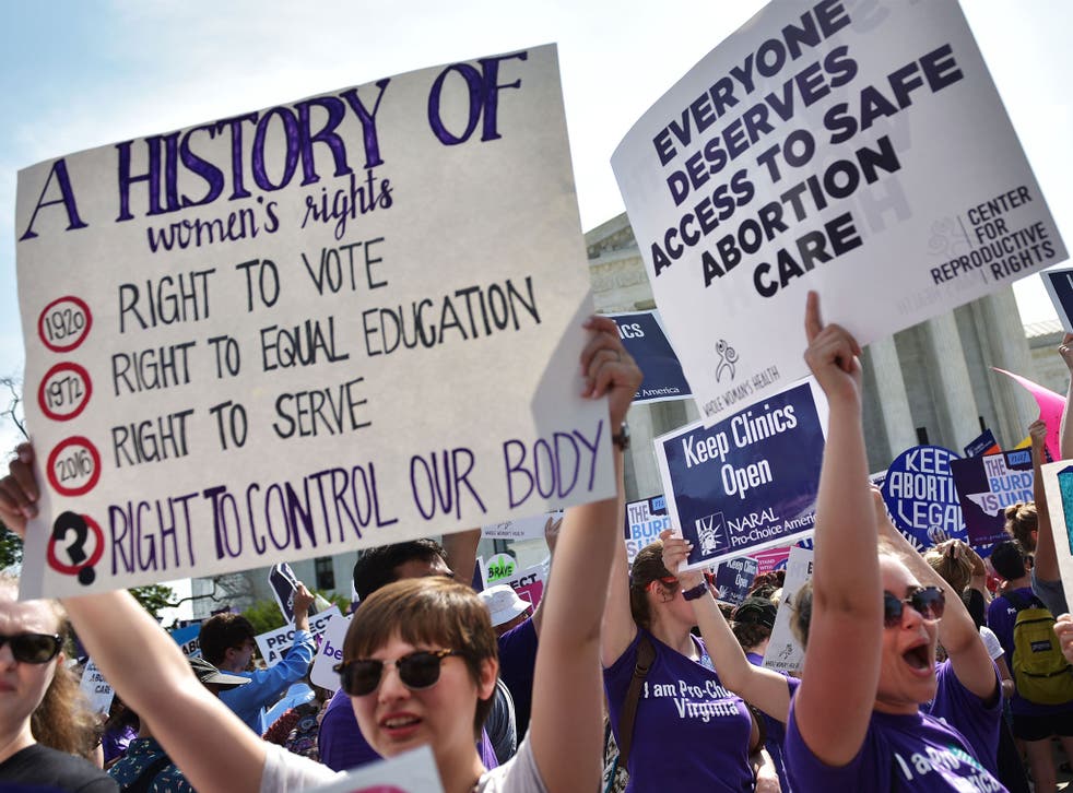 Abortion rights activists have claimed the ban will disrupt family planning services for women