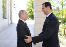 Syrian president Assad flies to Russia to meet for talks with Putin