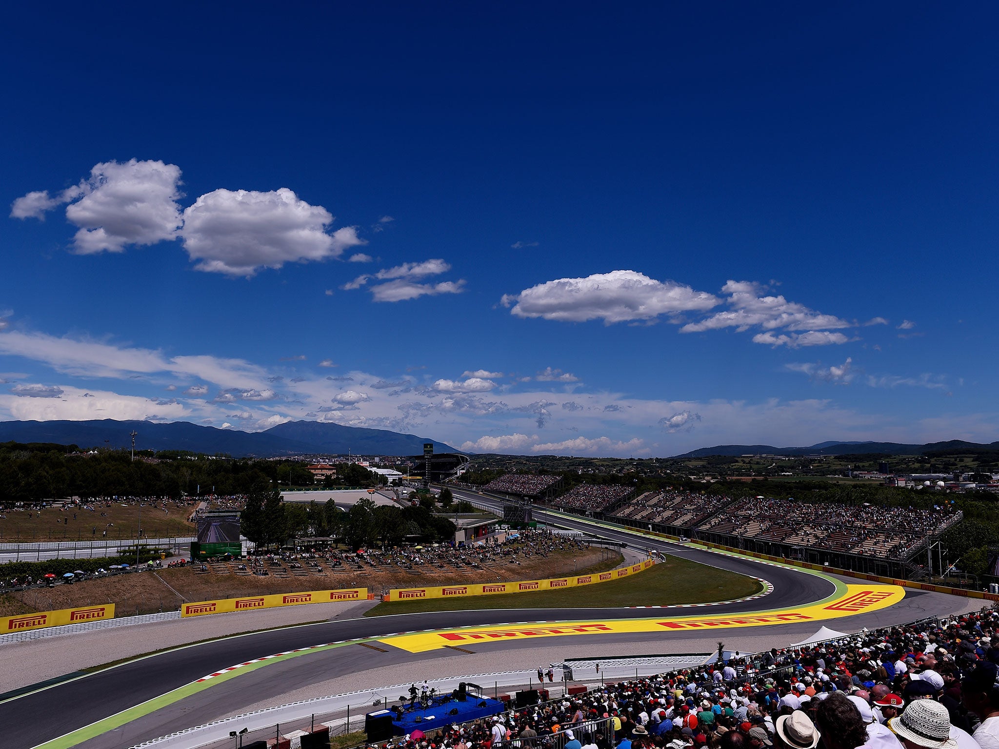 Circuit de Catalunya was resurfaced for the first time in 14 years at the start of the season