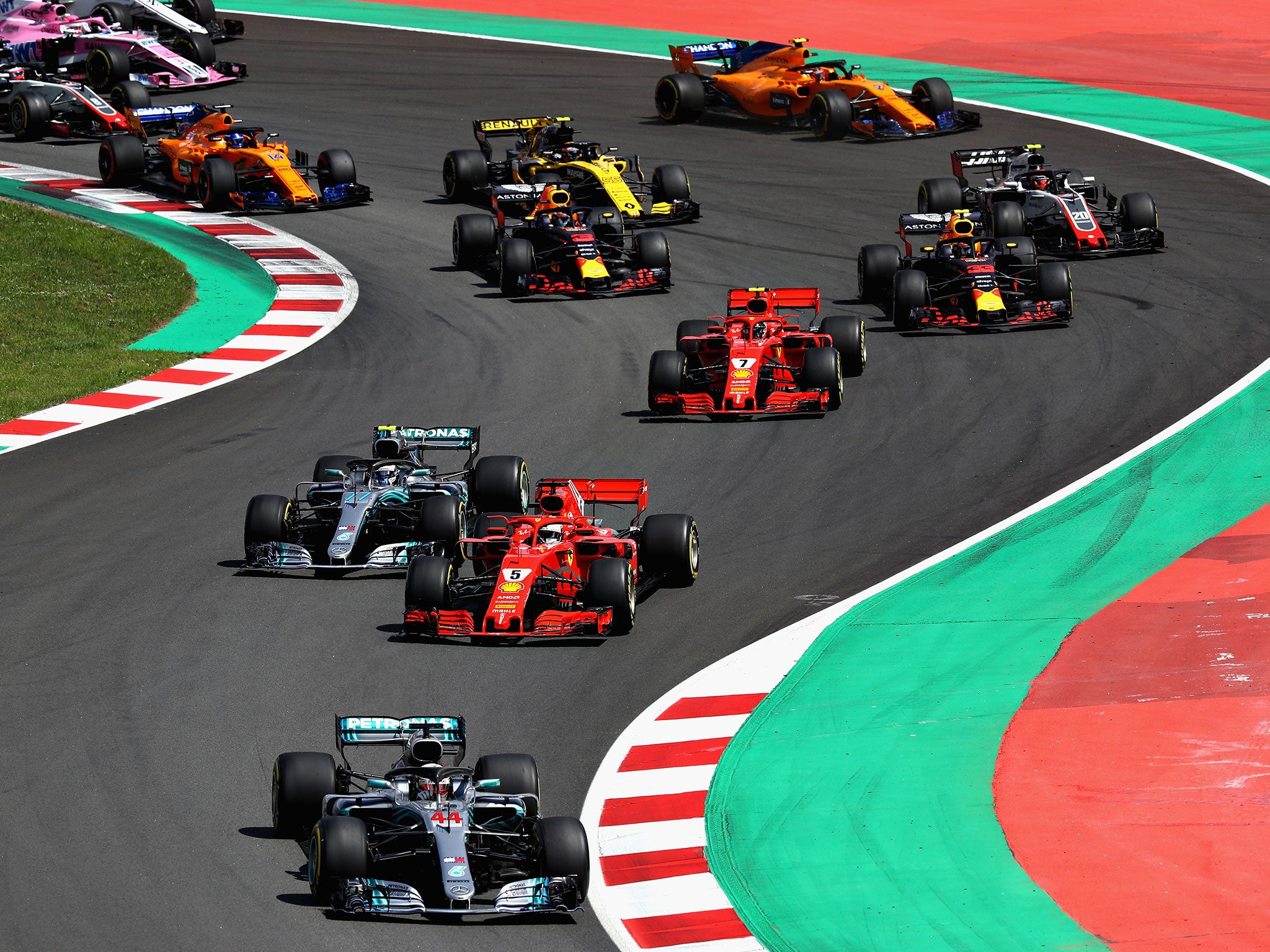 Formula One owners propose radical renovation of tracks in bid to boost  race excitement, The Independent