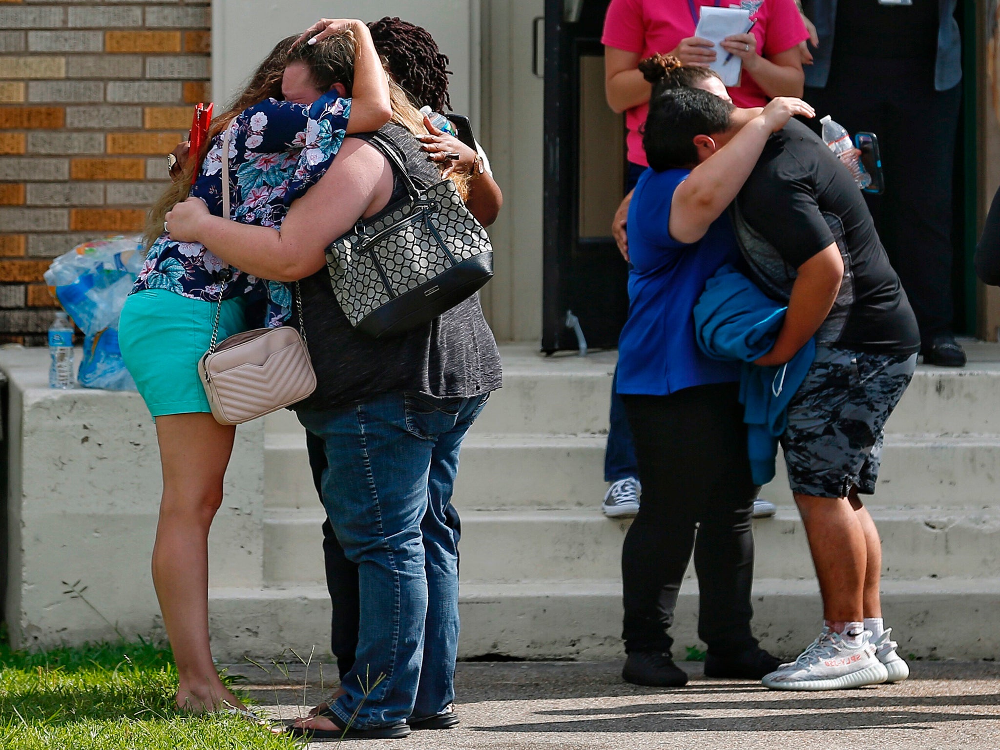 As many as 10 people were killed in the shooting, officials have said