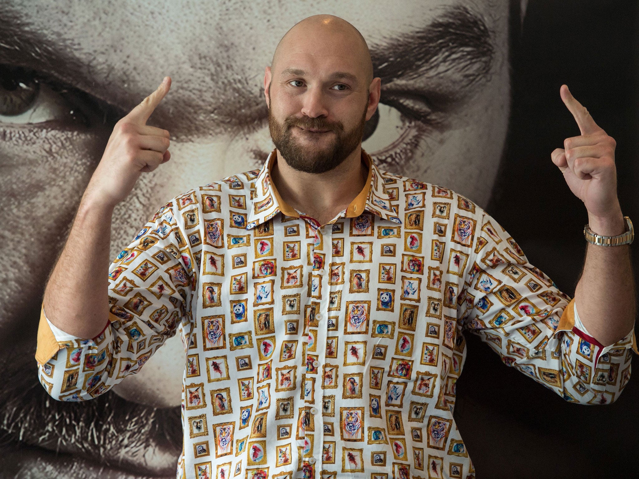 Fury is making his long-awaited return in Manchester on Saturday