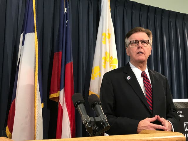 Republican Texas Lieutenant Governor Dan Patrick said there are 'too many entrances and exits' to Texas schools