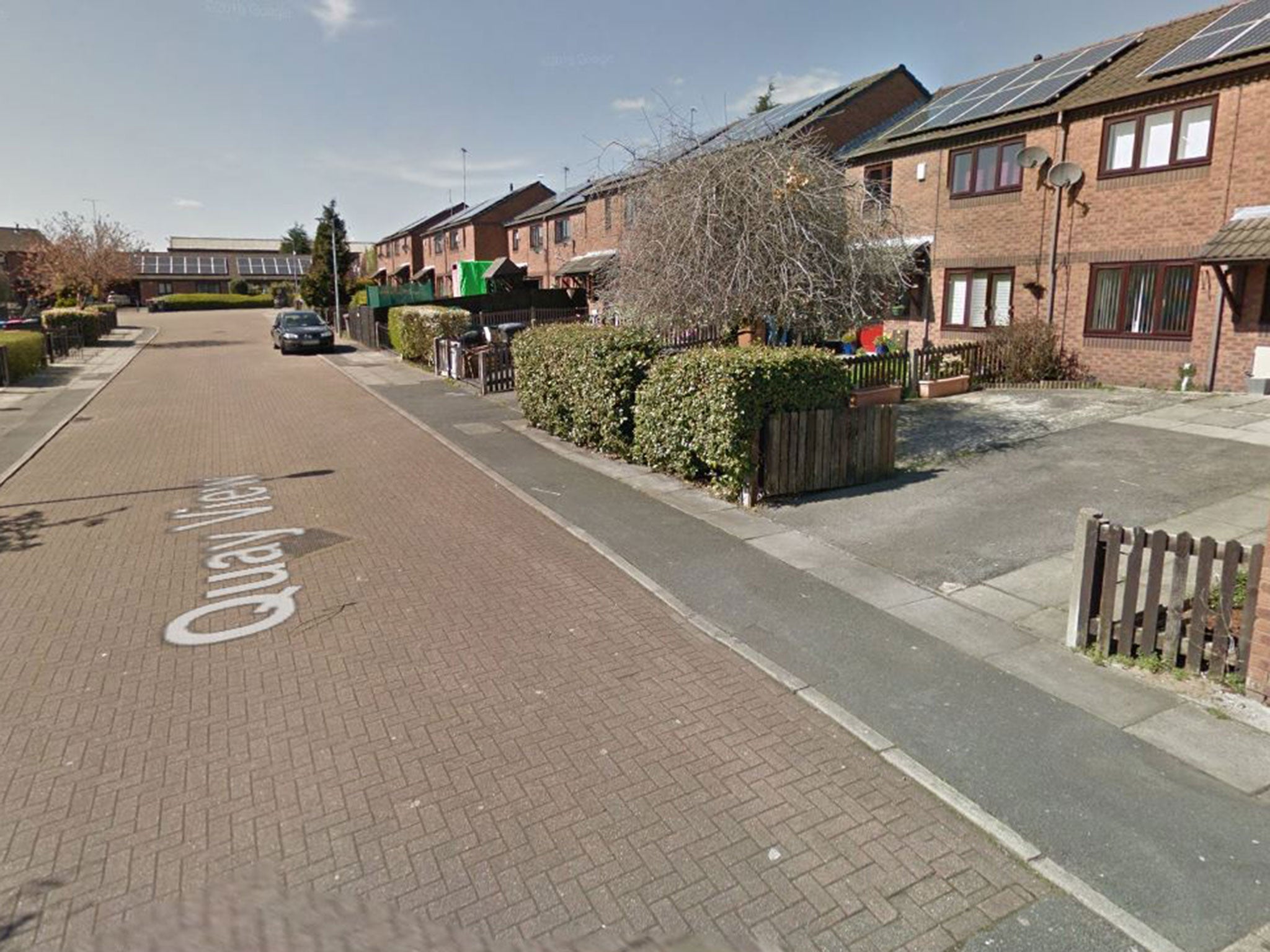 Shots were fired at a house on Quayview in Salford Quays, no one was injured
