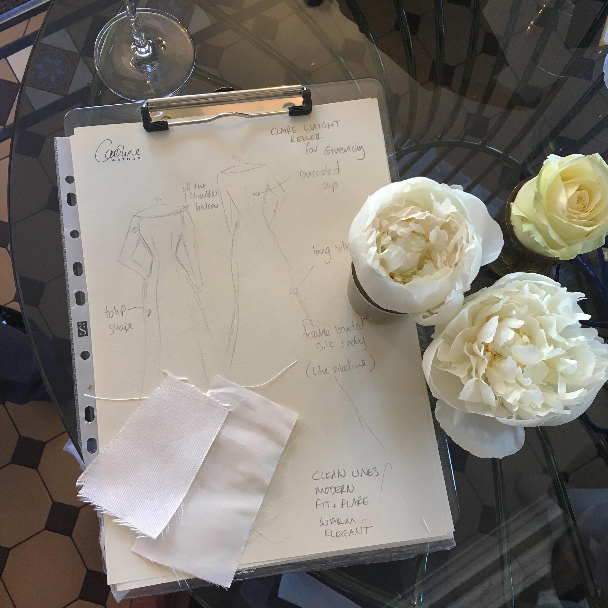 Luxury wedding dress designer Caroline Arthur goes into detail analysing Meghan Markle's Givenchy wedding dress