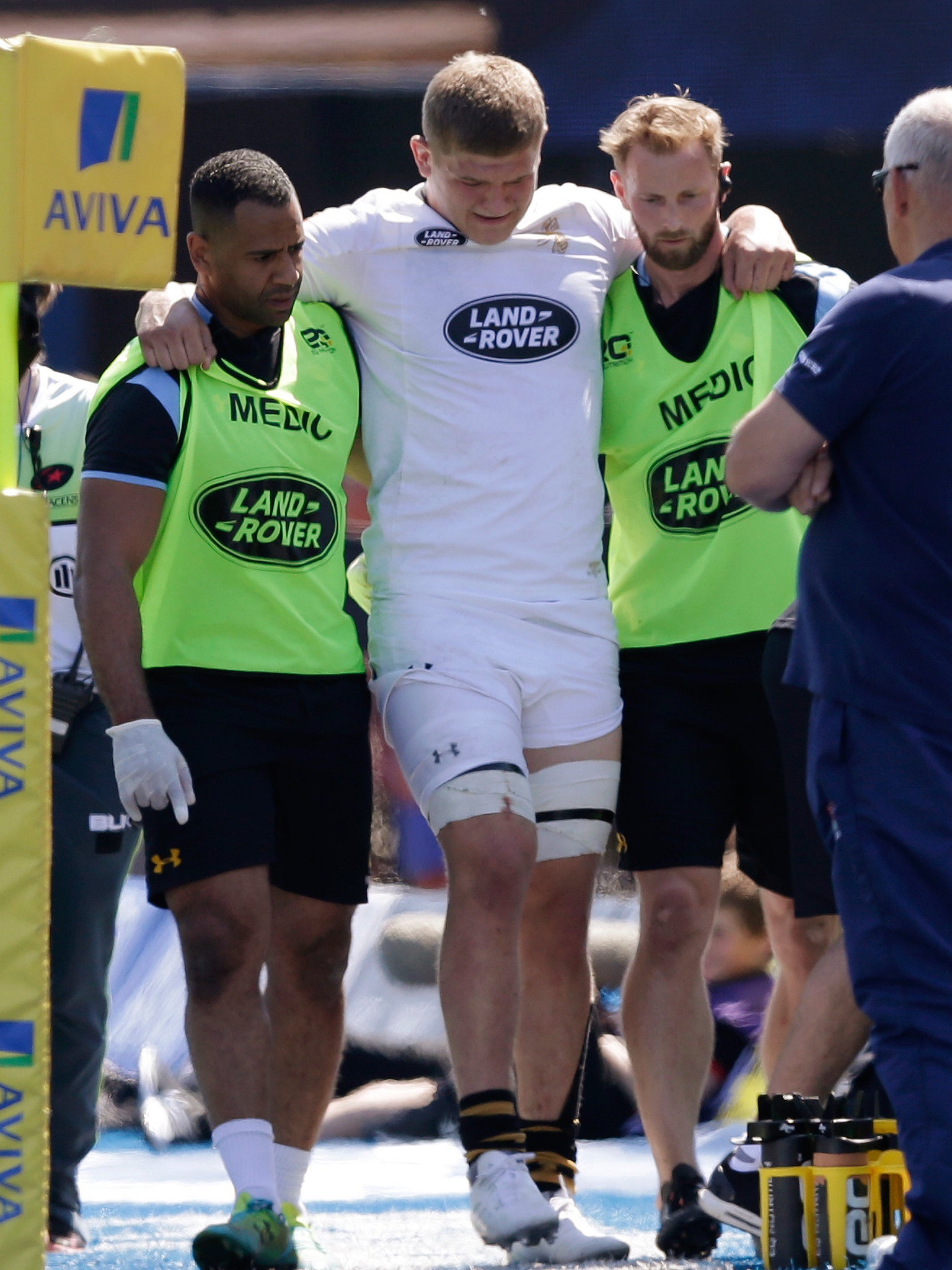 Jack WIllis could be a doubt for the England tour after suffering injury