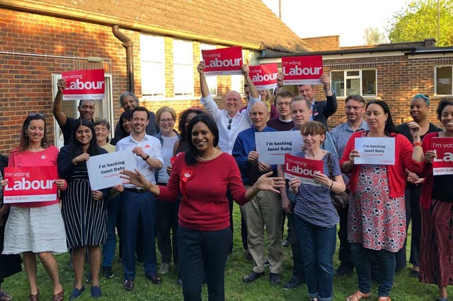 Janet Daby says result shows 'we will not tolerate an extreme Brexit in Lewisham East'  