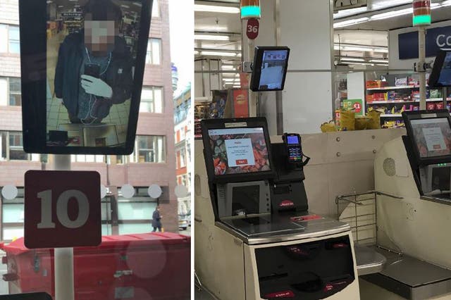 It is understood the customer-facing screens were installed to act as a deterrent to theft