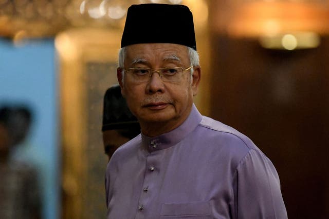 Najib Razak has accused Malaysia's new government of carrying out 'political vengeance' against him